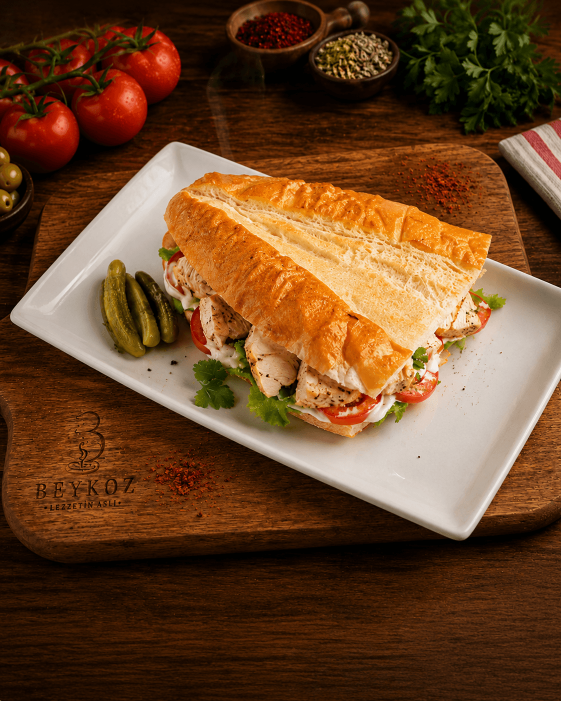 3/4 Ekmek Arası Tavuk Tantuni