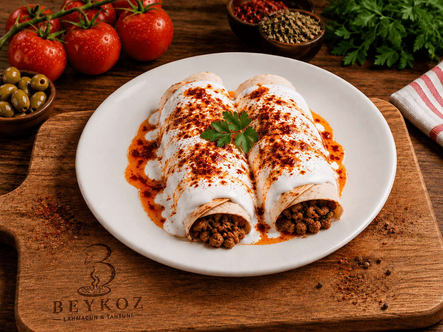 Yoğurtlu Et Tantuni